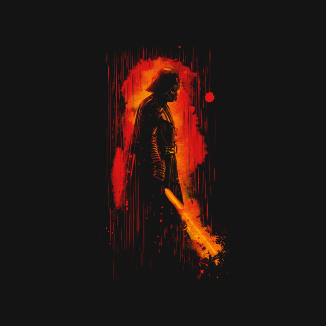 Dark Rain-Womens-Fitted-Tee-kharmazero