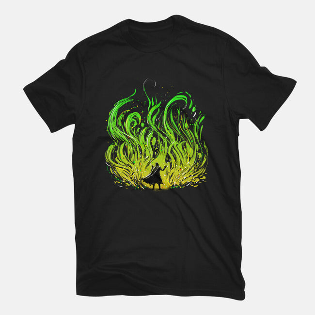Dark Side Of The Garden-Womens-Fitted-Tee-kharmazero