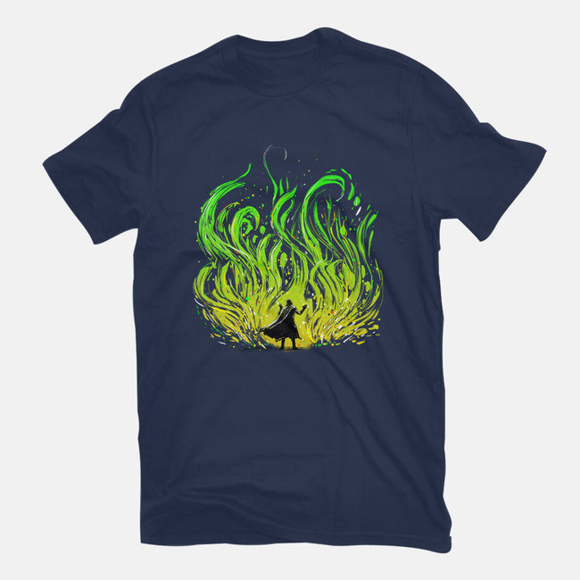 Dark Side Of The Garden-Womens-Fitted-Tee-kharmazero