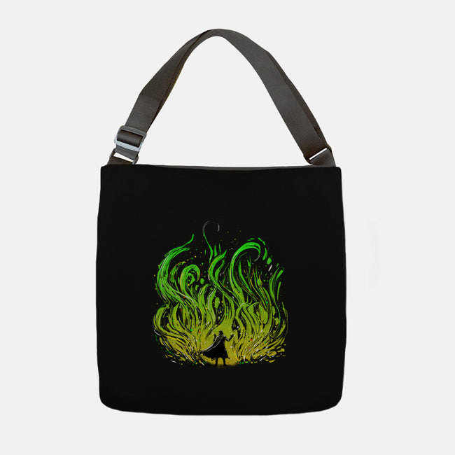 Dark Side Of The Garden-None-Adjustable Tote-Bag-kharmazero