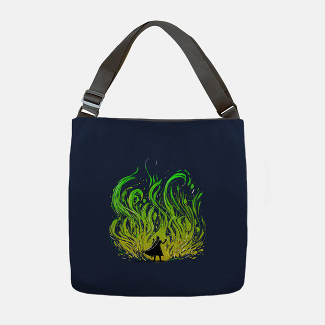 Dark Side Of The Garden-None-Adjustable Tote-Bag-kharmazero