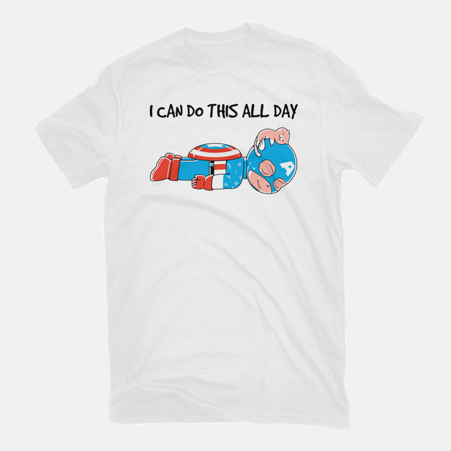 I Can Do This All Day-Womens-Fitted-Tee-naomori