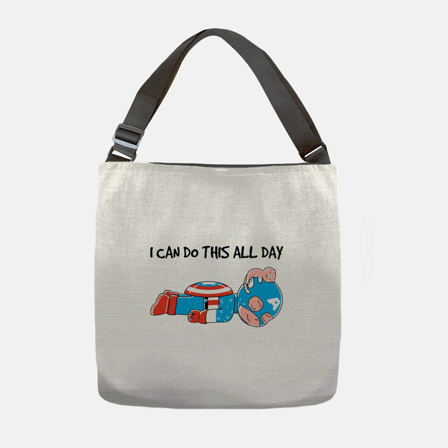 I Can Do This All Day-None-Adjustable Tote-Bag-naomori