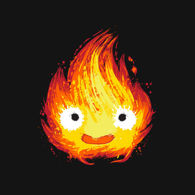 Fire Demon Painting-Youth-Pullover-Sweatshirt-DrMonekers