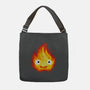 Fire Demon Painting-None-Adjustable Tote-Bag-DrMonekers