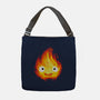 Fire Demon Painting-None-Adjustable Tote-Bag-DrMonekers