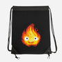 Fire Demon Painting-None-Drawstring-Bag-DrMonekers