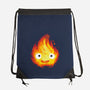 Fire Demon Painting-None-Drawstring-Bag-DrMonekers