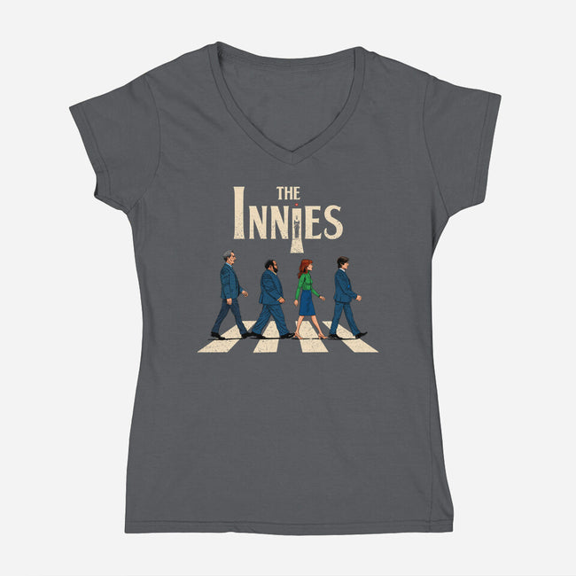 The Innies-Womens-V-Neck-Tee-Tronyx79