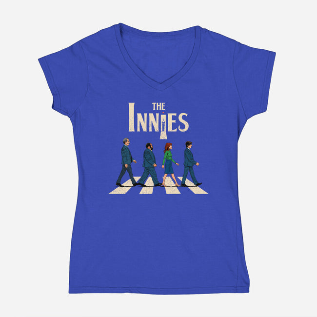 The Innies-Womens-V-Neck-Tee-Tronyx79