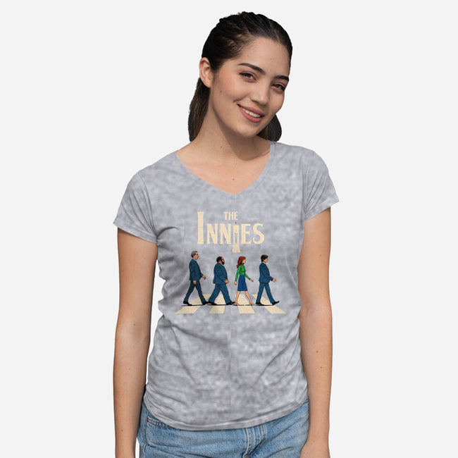 The Innies-Womens-V-Neck-Tee-Tronyx79
