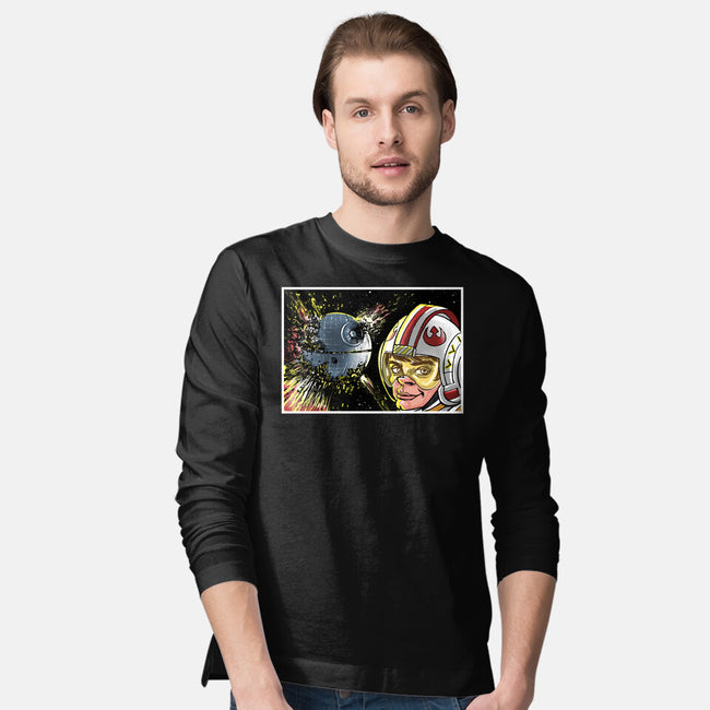 Disaster Luke-Mens-Long Sleeved-Tee-zascanauta