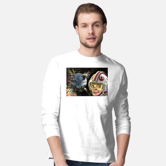 Disaster Luke-Mens-Long Sleeved-Tee-zascanauta