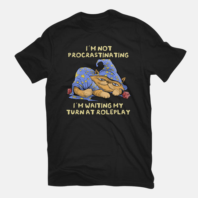 Waiting My Turn-Mens-Basic-Tee-zascanauta