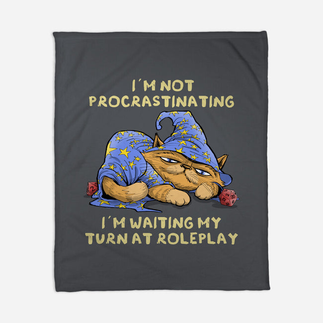 Waiting My Turn-None-Fleece-Blanket-zascanauta
