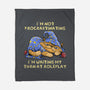Waiting My Turn-None-Fleece-Blanket-zascanauta