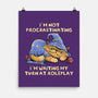 Waiting My Turn-None-Matte-Poster-zascanauta
