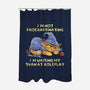 Waiting My Turn-None-Polyester-Shower Curtain-zascanauta