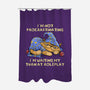 Waiting My Turn-None-Polyester-Shower Curtain-zascanauta