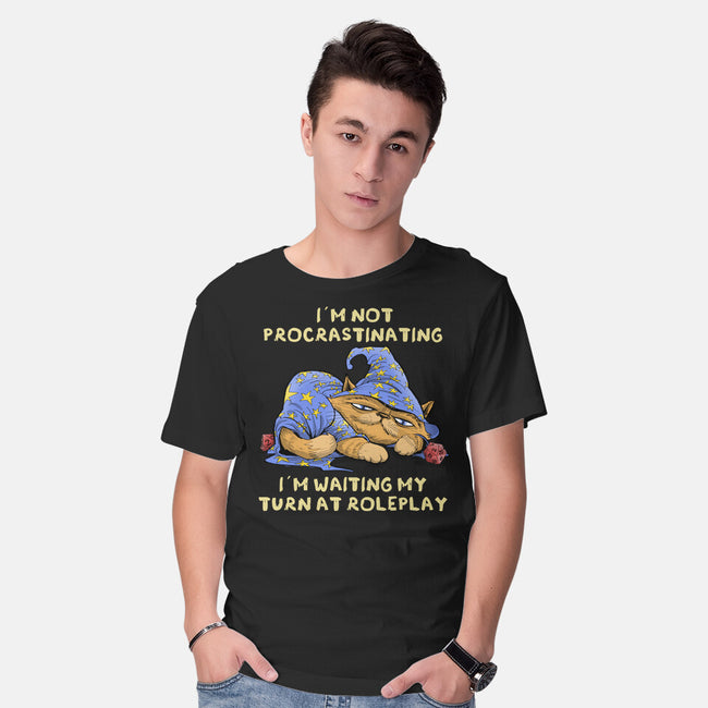Waiting My Turn-Mens-Basic-Tee-zascanauta