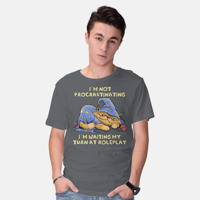 Waiting My Turn-Mens-Basic-Tee-zascanauta