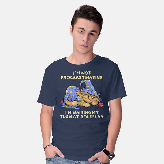 Waiting My Turn-Mens-Basic-Tee-zascanauta