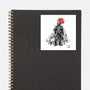 Dark Lord Sumi-E-None-Glossy-Sticker-Astrobot Invention