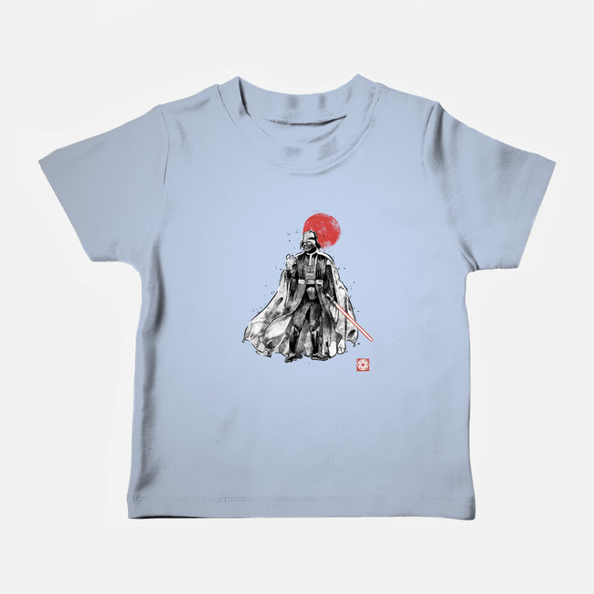 Dark Lord Sumi-E-Baby-Basic-Tee-Astrobot Invention
