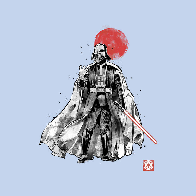 Dark Lord Sumi-E-None-Polyester-Shower Curtain-Astrobot Invention