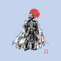 Dark Lord Sumi-E-None-Polyester-Shower Curtain-Astrobot Invention