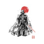 Dark Lord Sumi-E-None-Polyester-Shower Curtain-Astrobot Invention
