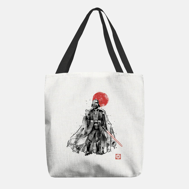 Dark Lord Sumi-E-None-Basic Tote-Bag-Astrobot Invention