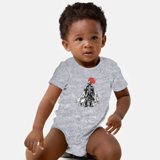 Dark Lord Sumi-E-Baby-Basic-Onesie-Astrobot Invention