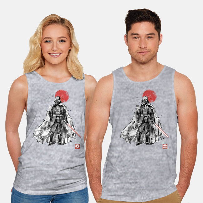 Dark Lord Sumi-E-Unisex-Basic-Tank-Astrobot Invention