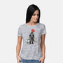 Dark Lord Sumi-E-Womens-Basic-Tee-Astrobot Invention