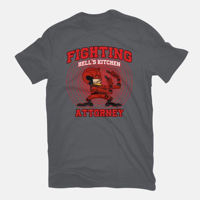 Fighting Attorney-Womens-Fitted-Tee-joerawks