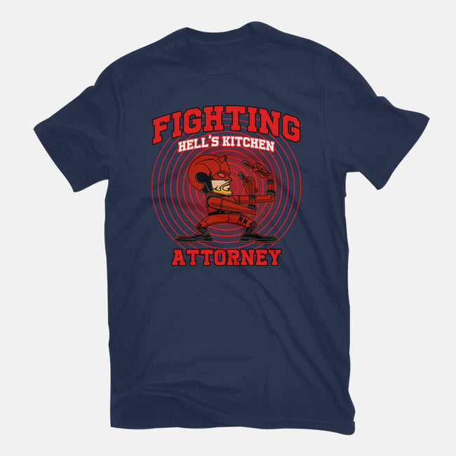 Fighting Attorney-Womens-Fitted-Tee-joerawks