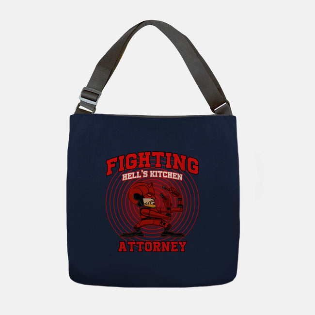 Fighting Attorney-None-Adjustable Tote-Bag-joerawks