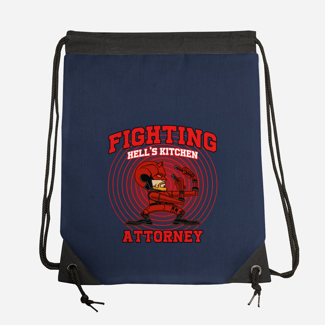 Fighting Attorney-None-Drawstring-Bag-joerawks