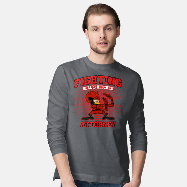 Fighting Attorney-Mens-Long Sleeved-Tee-joerawks