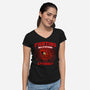 Fighting Attorney-Womens-V-Neck-Tee-joerawks