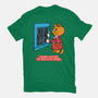 Thoughts On A Rainy Day-Womens-Fitted-Tee-imisko