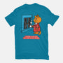 Thoughts On A Rainy Day-Womens-Fitted-Tee-imisko