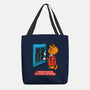 Thoughts On A Rainy Day-None-Basic Tote-Bag-imisko
