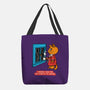 Thoughts On A Rainy Day-None-Basic Tote-Bag-imisko