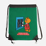 Thoughts On A Rainy Day-None-Drawstring-Bag-imisko