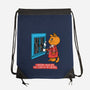 Thoughts On A Rainy Day-None-Drawstring-Bag-imisko