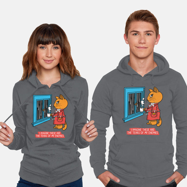 Thoughts On A Rainy Day-Unisex-Pullover-Sweatshirt-imisko