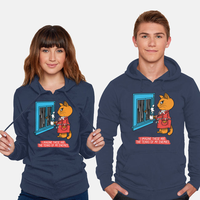 Thoughts On A Rainy Day-Unisex-Pullover-Sweatshirt-imisko