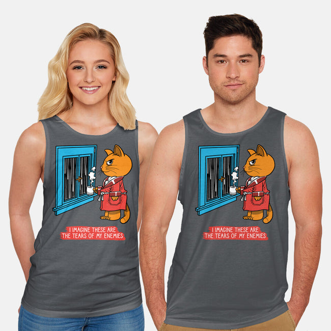 Thoughts On A Rainy Day-Unisex-Basic-Tank-imisko